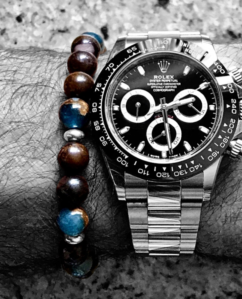 Rolex on sale bead bracelet